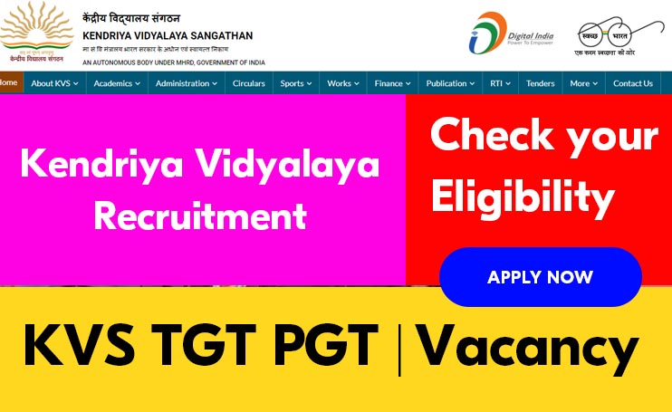 KVS TGT PGT Recruitment 2020-21 | Notification | Vacancy