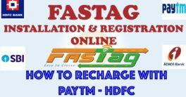 Fastag online registration